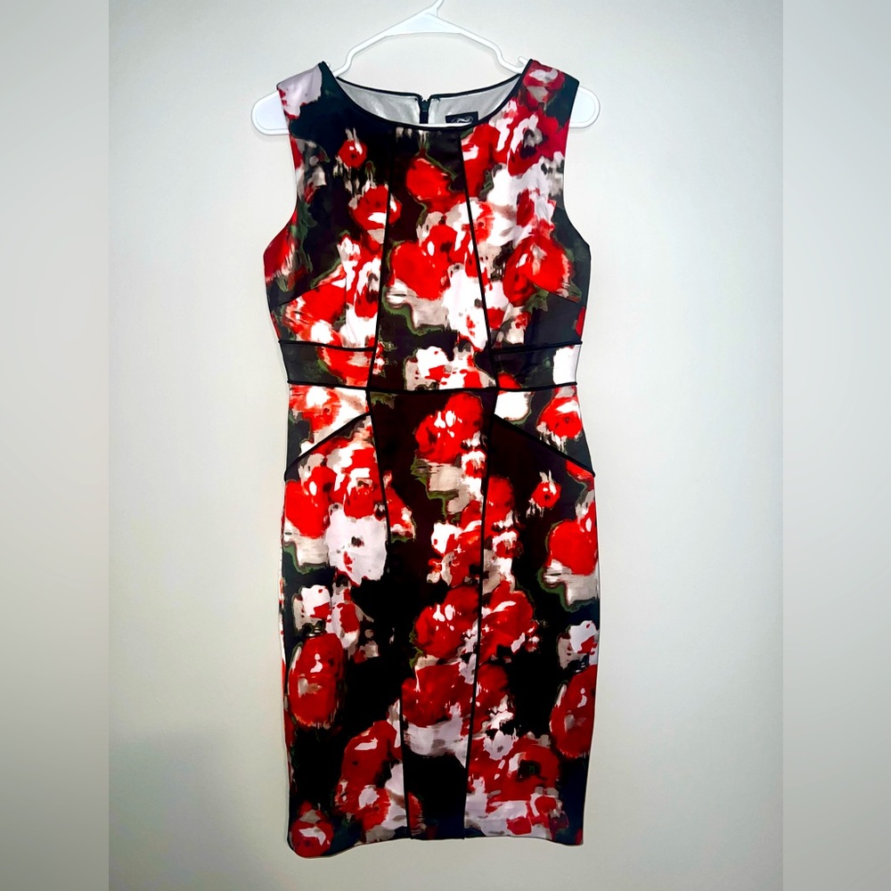 Jax ModCloth Abstract floral cocktail dress